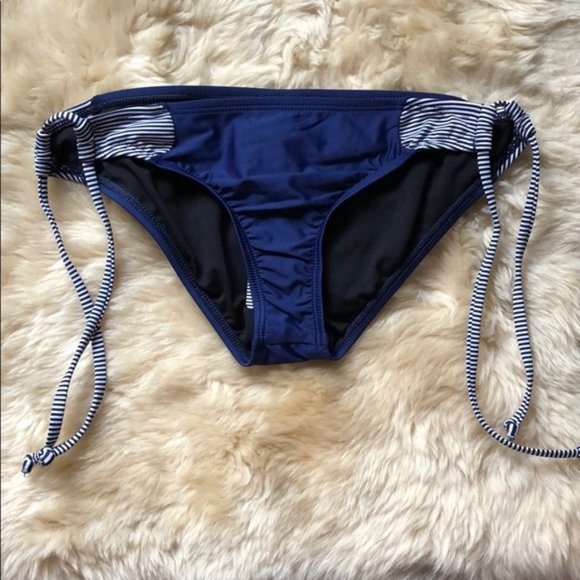 Splendid Tunnel Hipster Side Tie Bottom Striped - Picture 3 of 8